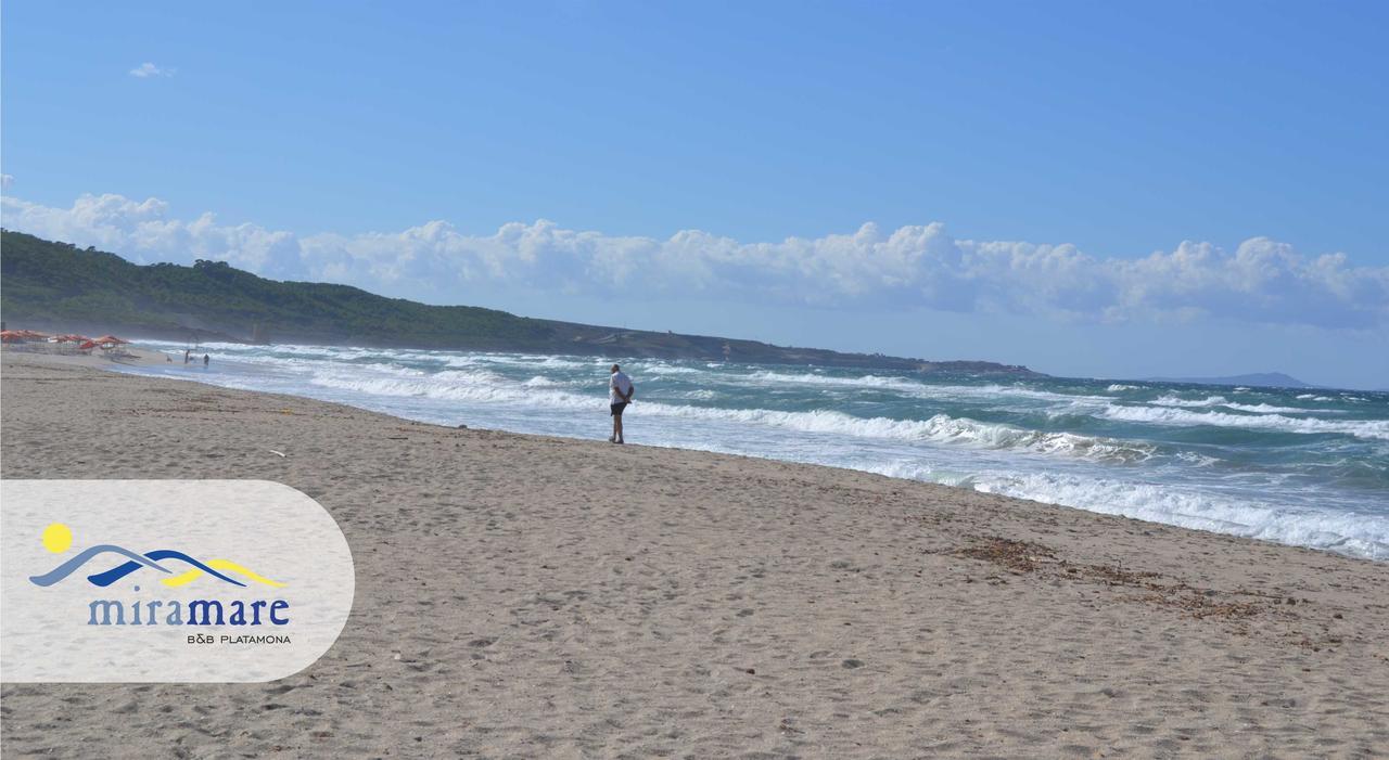 بلاتامونيس Miramare Struttura Sulla Spiaggia المظهر الخارجي الصورة